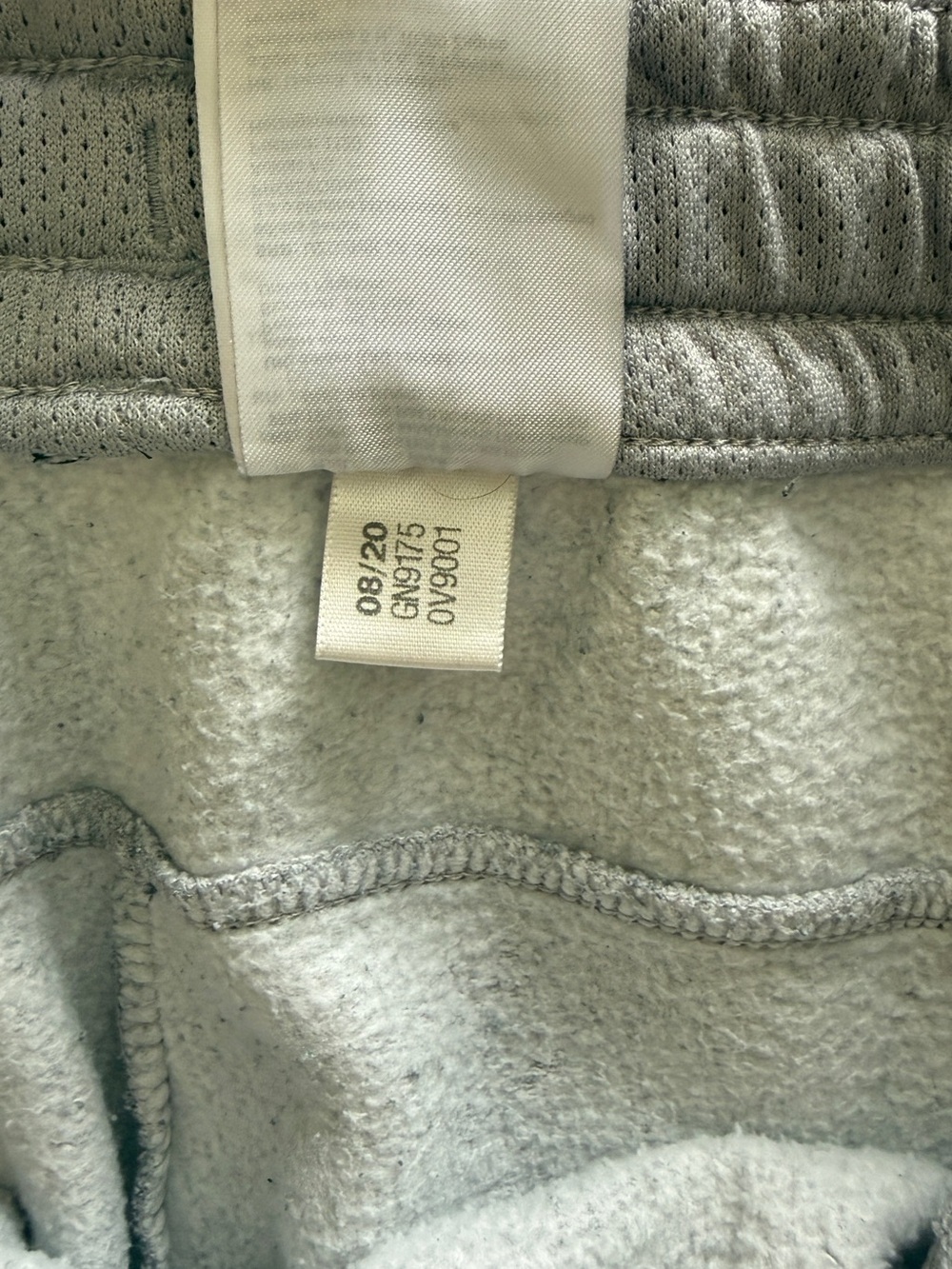 adidas Gray Logo Sweat Joggers - Picture 6 of 7